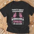 Voici À Quoi Ressemble La Meilleure Épouse Du Monde Mariage T-Shirt Cadeaux pour les vieillards