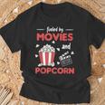 Von Films And Popcorn Cinema Evening T-Shirt Geschenke für alte Männer