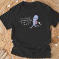 Wildly Unprepared For The Day Ailien T-Shirt Gifts for Old Men