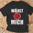 Witziger – Wählt Mich Spruch Wahlen Politik T-Shirt Geschenke für alte Männer
