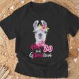 Women's 20Th Birthday 20S Birthday Decoration Lama T-Shirt Geschenke für alte Männer