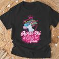 Women's Apres Ski Unicorn Girls Team Party Ski Goggles Girls Saying T-Shirt Geschenke für alte Männer