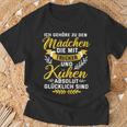 Women's Farmer Farmer Saying Tractor And Cows Girls T-Shirt Geschenke für alte Männer