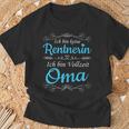 Women's Ich Bin Keine Rentnerin Ich Binollzeit Oma Rente Ruhestand T-Shirt Geschenke für alte Männer