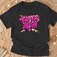 Women's Super Mom Superhero Mom Comic S T-Shirt Geschenke für alte Männer