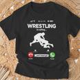 The Wrestling Calls Retro Wrestling Wrestling T-Shirt Geschenke für alte Männer