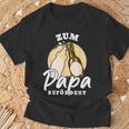 Zum Papa Beförders 2024 Bald Papa 2024 T-Shirt Geschenke für alte Männer