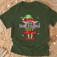 Big Sister Elf Christmas Family Christmas T-Shirt Geschenke für alte Männer