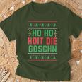 Christmas Party Santa Ho Ho Hoit Die Goschn T-Shirt Geschenke für alte Männer