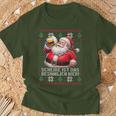 Christmas Santa Beer Scheiße Ist Das Besinnlich Here T-Shirt Geschenke für alte Männer