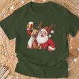 Christmas Tree Santa Reindeer Christmas T-Shirt Geschenke für alte Männer