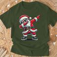 Dabbing Santa Claus Christmas Boys T-Shirt Geschenke für alte Männer