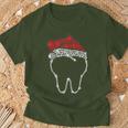 Dental Christmas Hat Dental Hygiene Dentist Christmas T-Shirt Geschenke für alte Männer