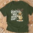 Christmas Elk Saying Reindeer Was Out Sold Out T-Shirt Geschenke für alte Männer