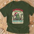 Cthulhu Christmas Tentacle Eldritch Holiday T-Shirt Geschenke für alte Männer