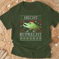 Fishing Christmas Fishing Pike Ruprecht T-Shirt Geschenke für alte Männer