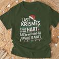 Last Christmas Parody Humour With Christmas Lights T-Shirt Geschenke für alte Männer