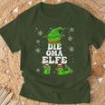 Grandma Elf Women's Grandmother Elf Christmas T-Shirt Geschenke für alte Männer