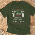 Ho Ho Hol Me A Gin Tonic Costume Christmas T-Shirt Geschenke für alte Männer