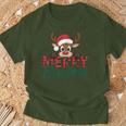 Merry Christmas Reindeer Christmas Family Women T-Shirt Geschenke für alte Männer