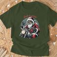 Motorcycle Santa Claus Biker Christmas & Women T-Shirt Geschenke für alte Männer