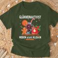 Mulled Wine Activist Heben Statt Kleben Christmas Mulled Wine T-Shirt Geschenke für alte Männer