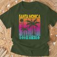 Palmiers Santa Monica California T-Shirt Cadeaux pour les vieillards