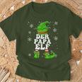 Papa Elf Father Elf Christmas T-Shirt Geschenke für alte Männer