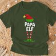 Papa Elf Partner Look Family Elves Outfit Xmas Christmas T-Shirt Geschenke für alte Männer