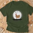 Santa Chicken Christmas Lights Chicken Farmer Christmas T-Shirt Geschenke für alte Männer