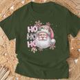 Santa Claus Pink Christmas Holidays Girls T-Shirt Geschenke für alte Männer