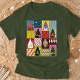 Semana Santa Málaga Cofradías Kawaii Divertido Andalucía Camiseta unisex Regalos para ancianos