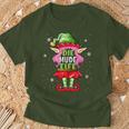 Tired Elf Outfit Christmas Family Christmas T-Shirt Geschenke für alte Männer