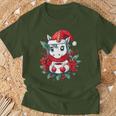 Unicorn Christmas Children Christmas Unicorn T-Shirt Geschenke für alte Männer