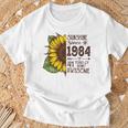 1984 Sunflower Sunshine 2025 T-Shirt Gifts for Old Men