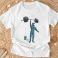 Anatoly Gym Broma Más Limpio Levantamiento De Pesas Power Lift Camiseta unisex Regalos para ancianos