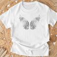 Angel Wings Angel Wings Angel Wings Angelwings Angel T-Shirt Geschenke für alte Männer