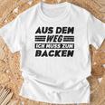 Backen Hobby Lustiger Backen Spruch T-Shirt Geschenke für alte Männer