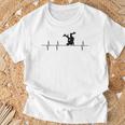 Breakdance Heartbeat Heart Rate Breakdancer S T-Shirt Geschenke für alte Männer