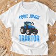 Children's Cool Boys Driving Tractor Tractor Boy T-Shirt Geschenke für alte Männer