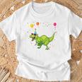 Children's Geburtstags 6 Jahre Junge Dinosaurier Dino Ich Bin 6 T-Shirt Geschenke für alte Männer