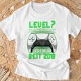Children's Level 7 Birthday Boy Gamer 2018 7Th Birthday T-Shirt Geschenke für alte Männer