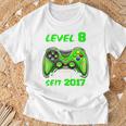 Children's Level 8 Birthday Boy Gamer 2017 8Th Birthday T-Shirt Geschenke für alte Männer