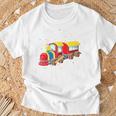 Children's Railway Children's Locomotive Trains Steam Train 80 T-Shirt Geschenke für alte Männer