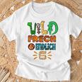 Children's Wild Cheeky And Finally 6 Years Birthday T-Shirt Geschenke für alte Männer