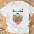 Confetti In The Heart Carnival Blue T-Shirt Geschenke für alte Männer