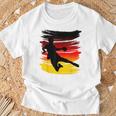 Cool Fan Outfit Jersey Team Sports Flag Handball Germany T-Shirt Geschenke für alte Männer