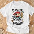 Das Ist Mein Piraten Kostü Das Ist Mein Blue T-Shirt Geschenke für alte Männer