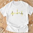 Dortmund Herzschlag Skyline Puls Ruhrpott Stadion Dortmund T-Shirt Geschenke für alte Männer