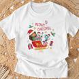 Dreamworks Gabby's Dollhouse Meowy Christmas Sleigh Blue T-Shirt Geschenke für alte Männer